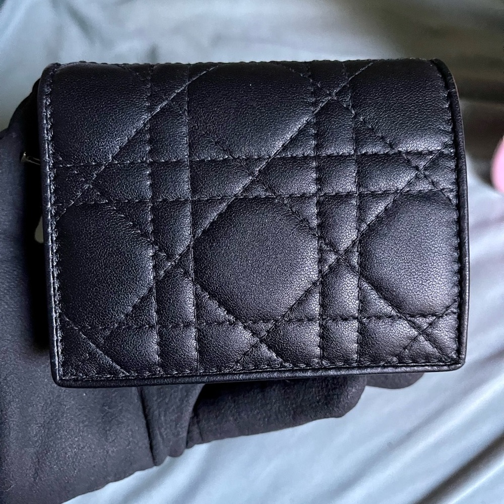 Christian Dior Lady Dior Medium Wallet